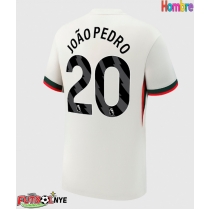 Camiseta Chelsea Joao Pedro #20 Visitante Equipación 2025-26 manga corta